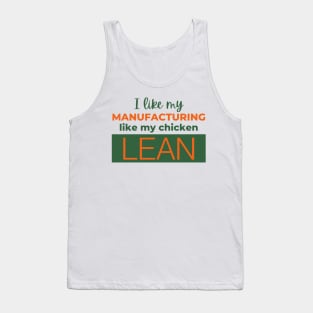 Lean Manufacturing Tank Top